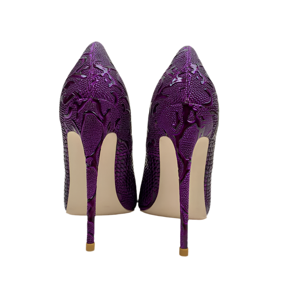 Purple Passion High Heel Shoes