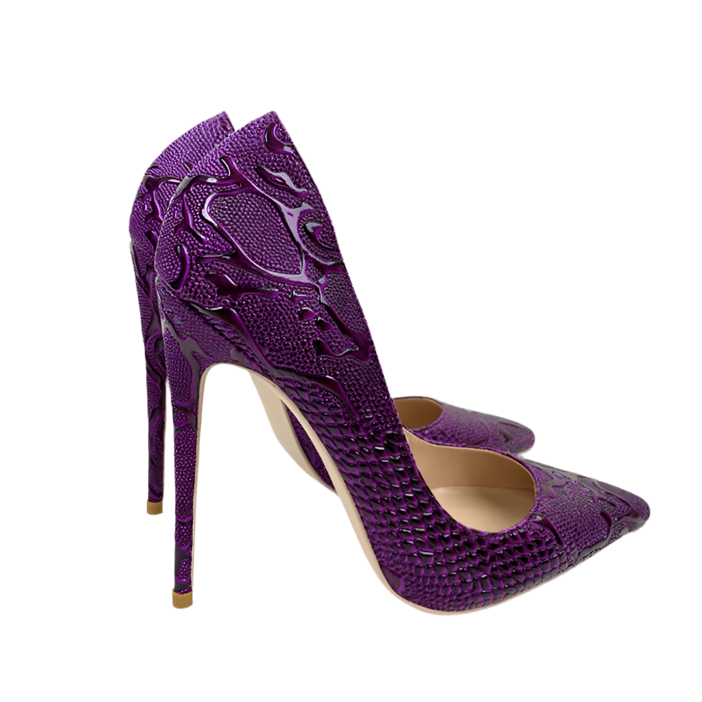 Purple Passion High Heel Shoes