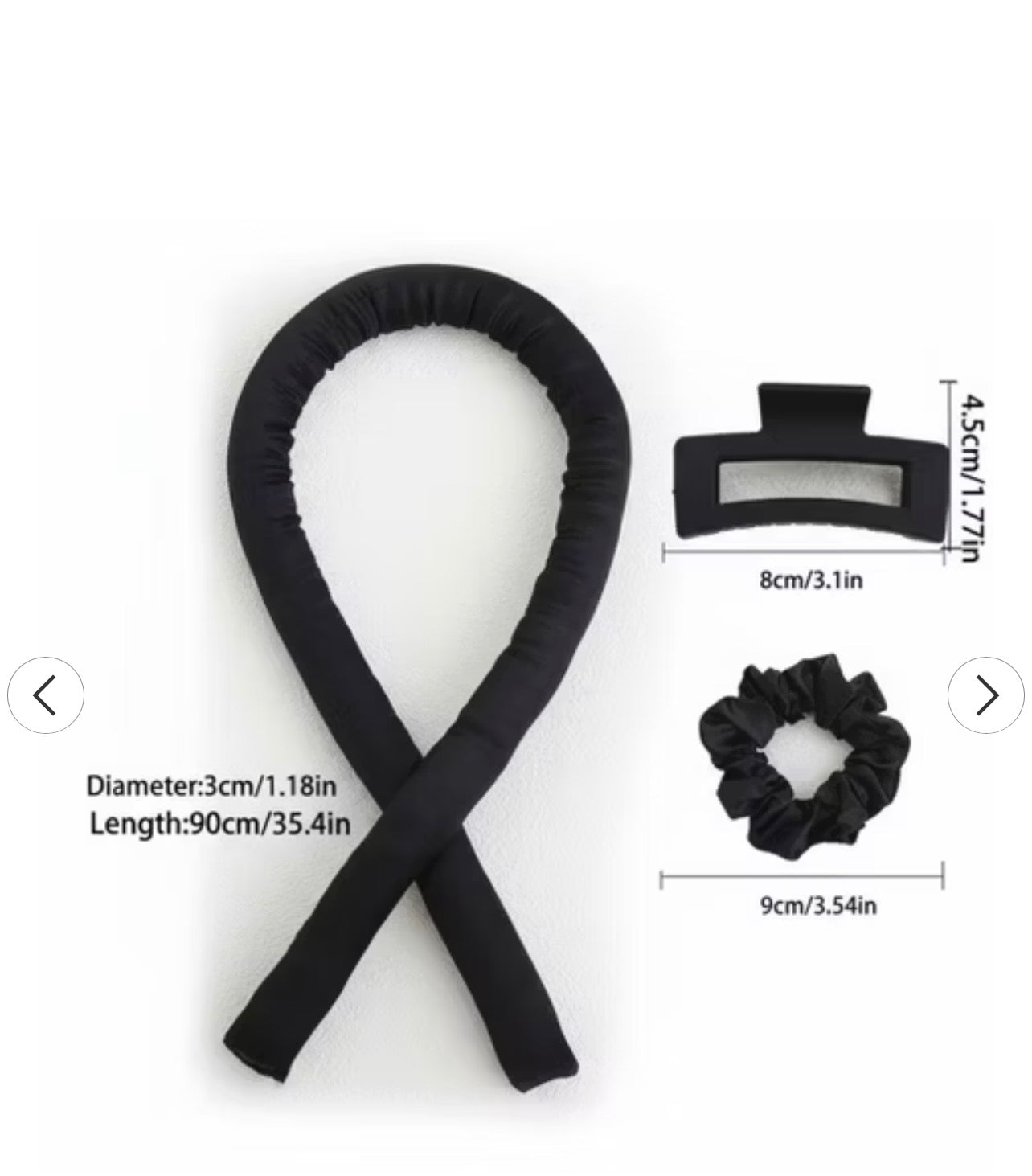 Satin Heatless Curlers