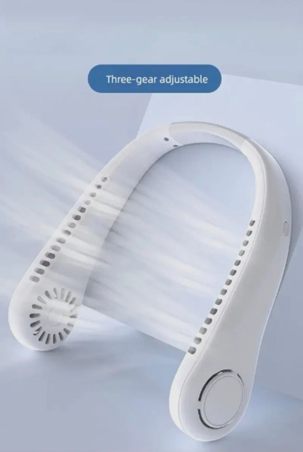 Portable Hands Free Bladeless Neck Fan