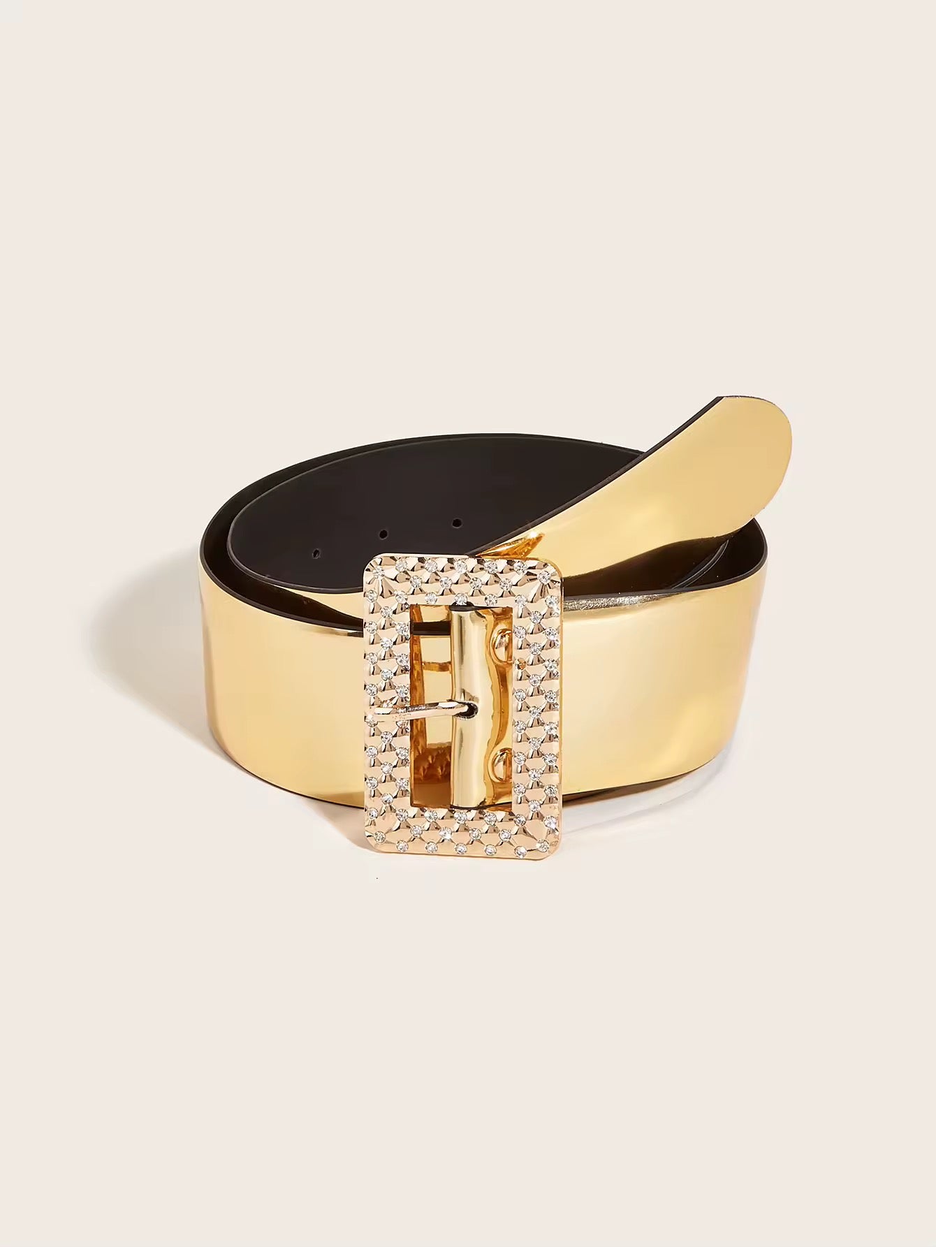 Fashion Gold Buckle Belt