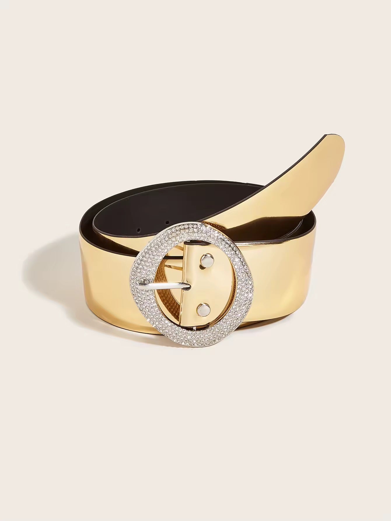 Fashion Gold Buckle Belt