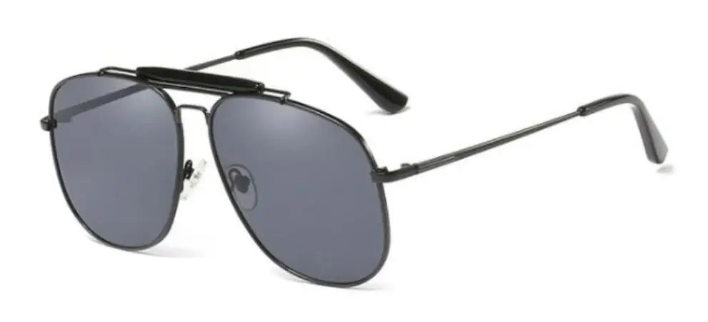 Oversized Pilot Lens Sunglasses