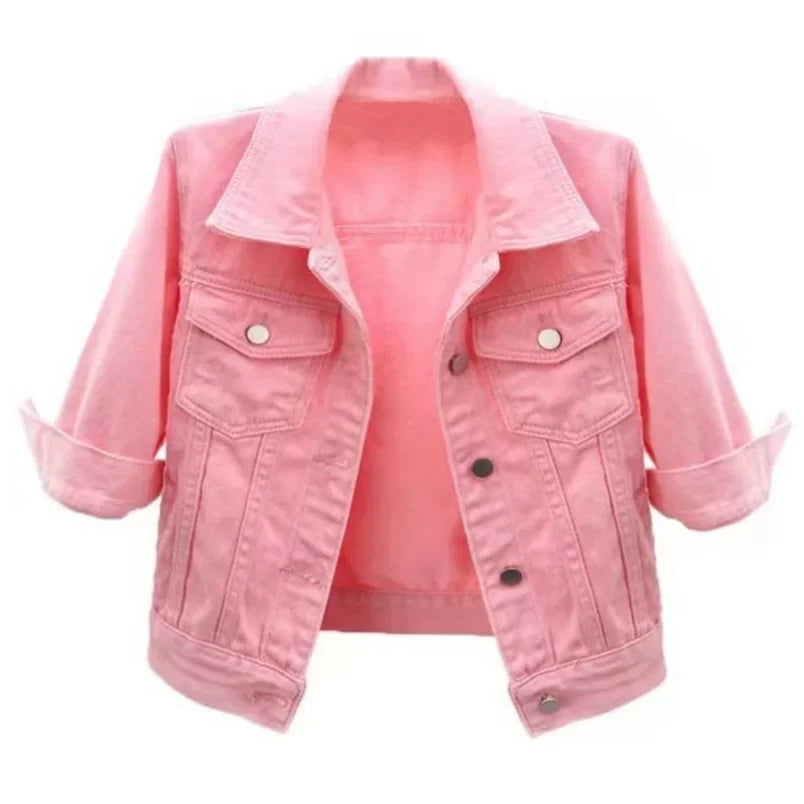 New Women Spring Denim Jacket