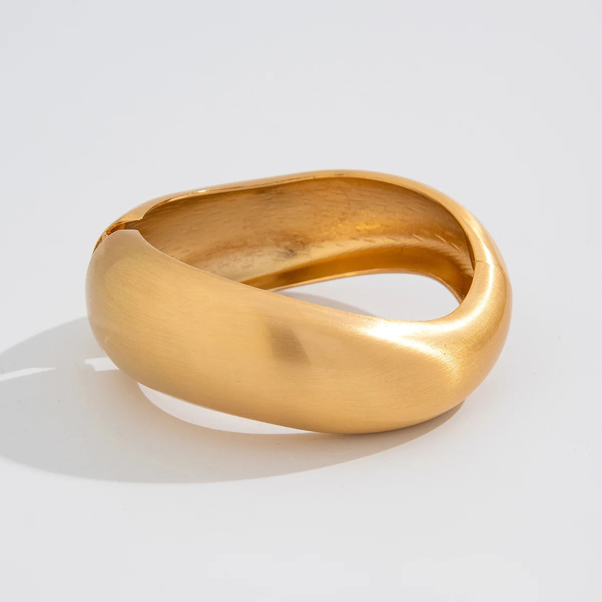 Chunky Wide Drop Bangles