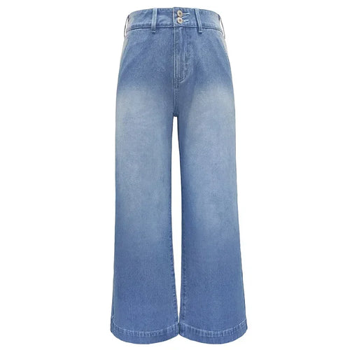 Autumn High Waist Loose Wide-leg Pants