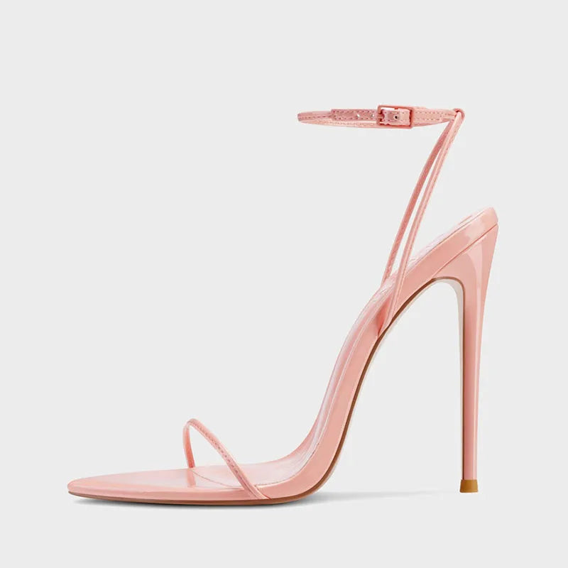 MD Summer Pointed Toe Thin Heel Sandals
