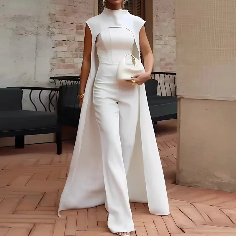 Two Pieces Set Wide Leg Pants Jumpsuit