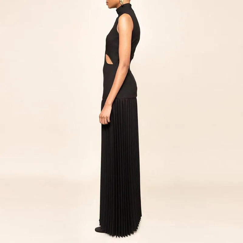Women Turtleneck Slim Knitted Dress