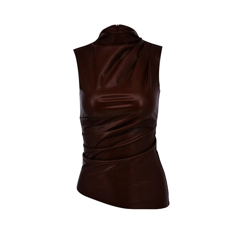 Women's Sleeveless Solid Bodycon Tank