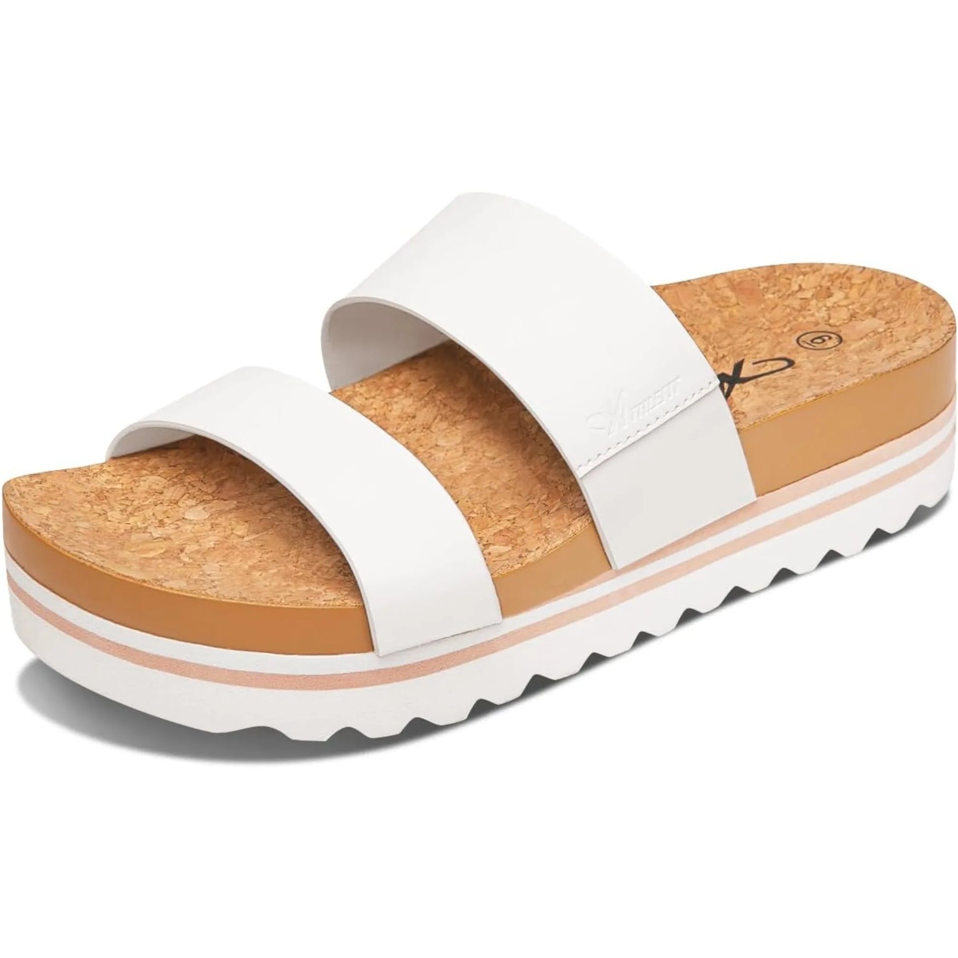 Vegan Leather Platform Sandals