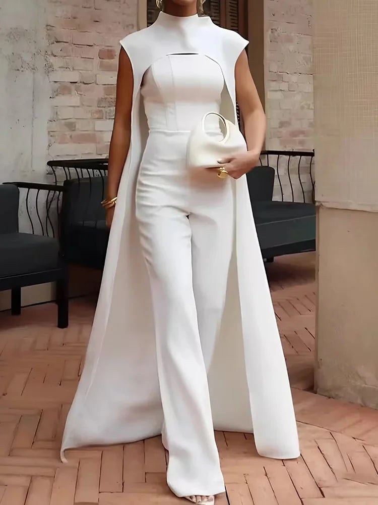 Two Pieces Set Wide Leg Pants Jumpsuit