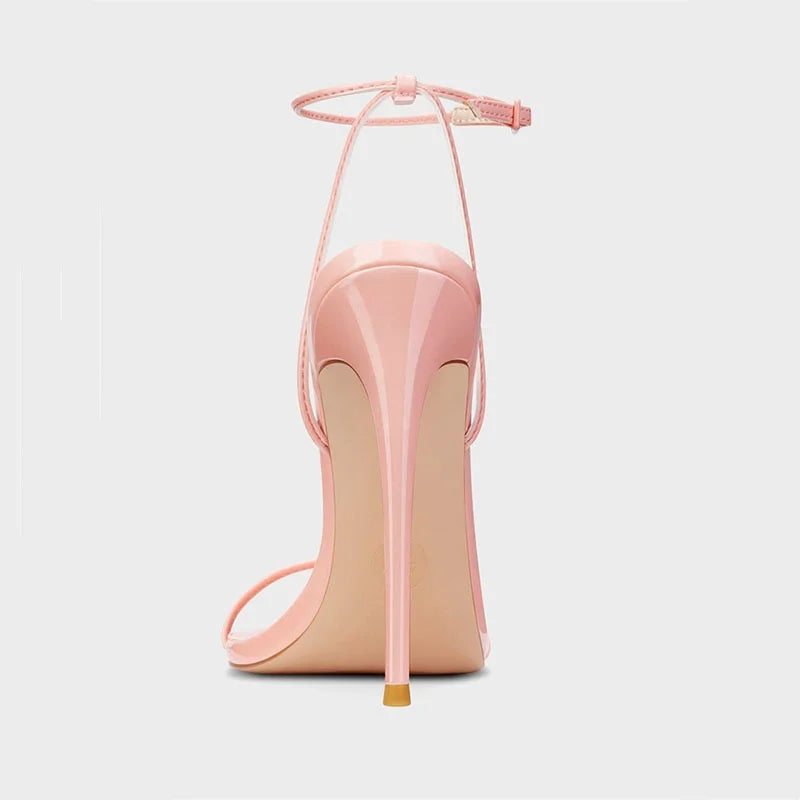 MD Summer Pointed Toe Thin Heel Sandals