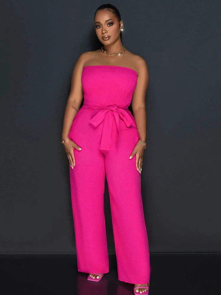 Wide Leg Off The Shoulder Romper