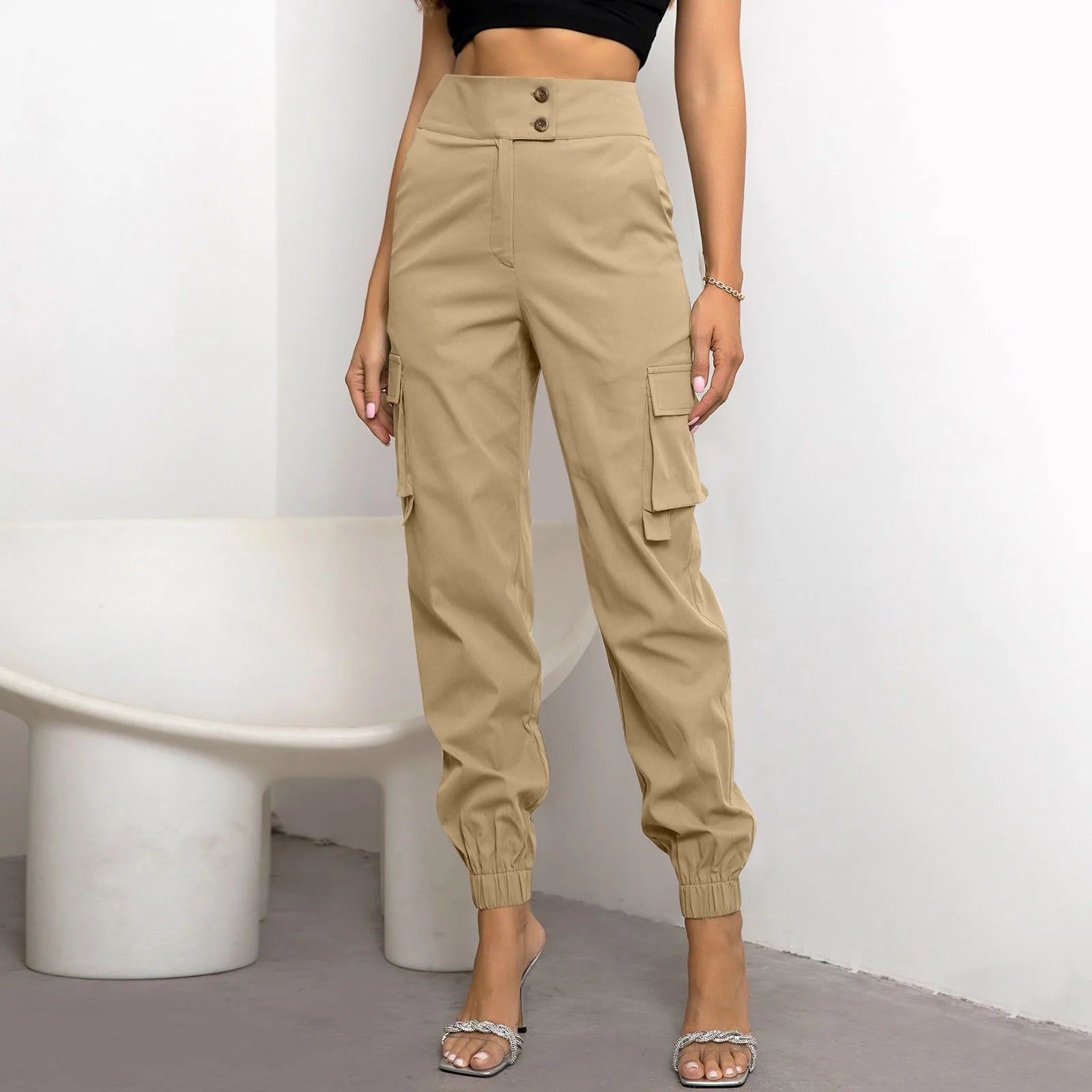 Summer Women Jogger Harem Pants