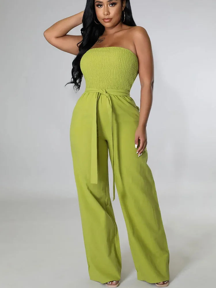 Wide Leg Off The Shoulder Romper