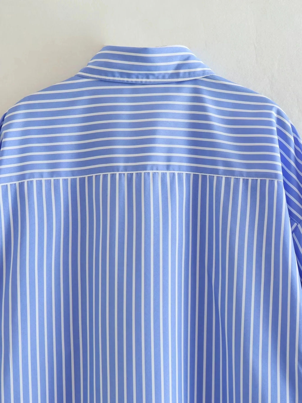 Stripe Printed Collar Shirt
