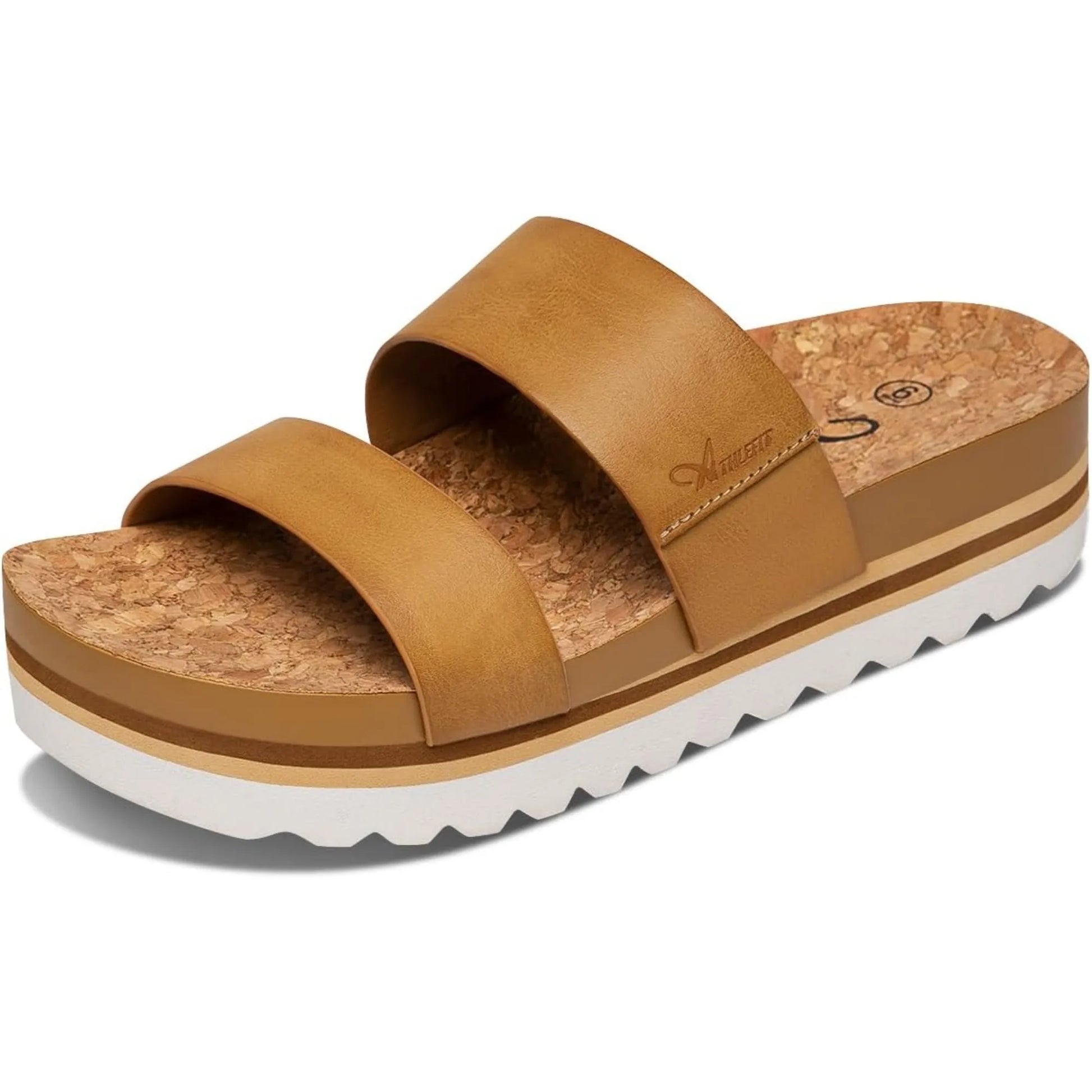 Vegan Leather Platform Sandals