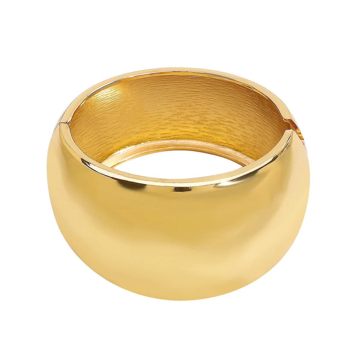 Minimalist Big Cuff Metal Bangles