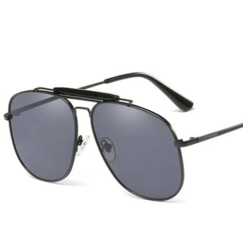 Oversized Pilot Lens Sunglasses