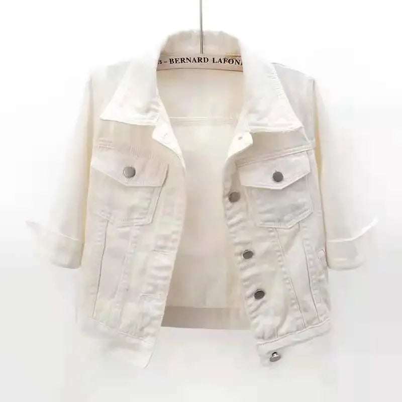 New Women Spring Denim Jacket