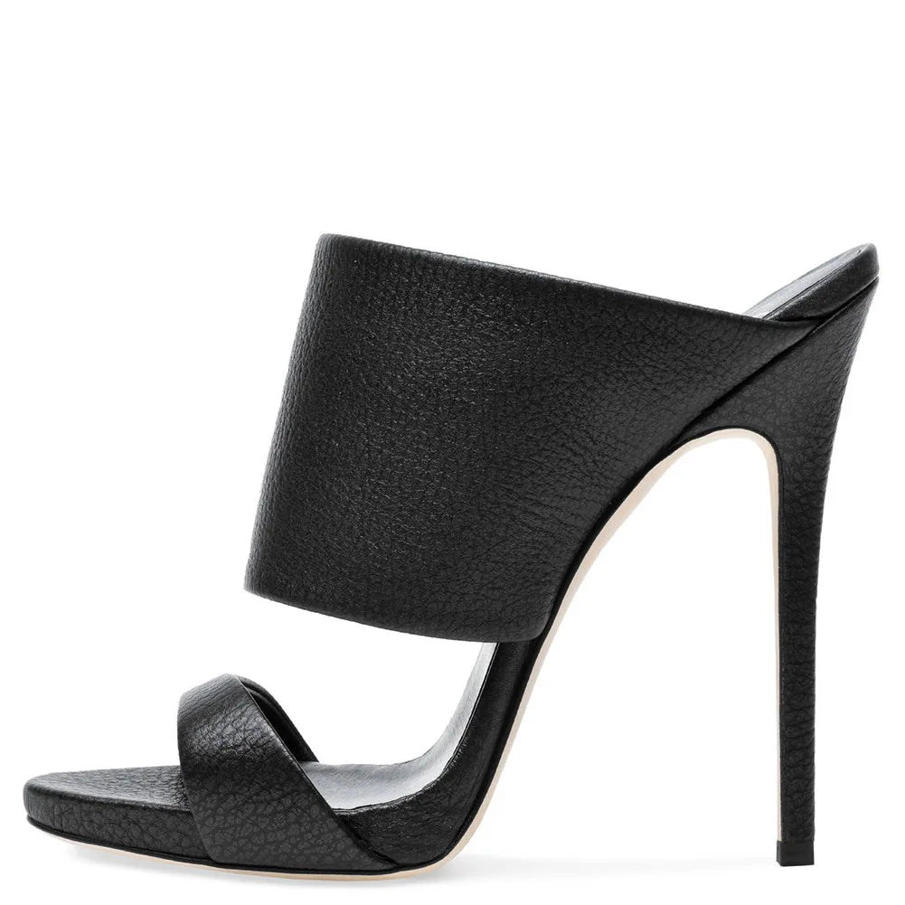 Women's Slipper Open Toe High Heel Shoes