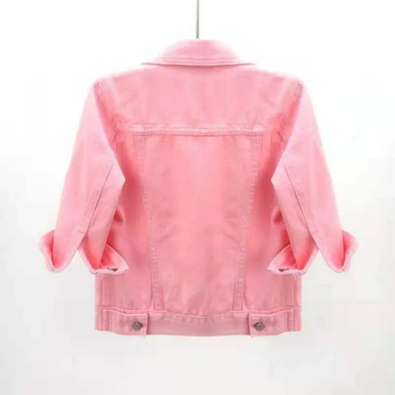 New Women Spring Denim Jacket