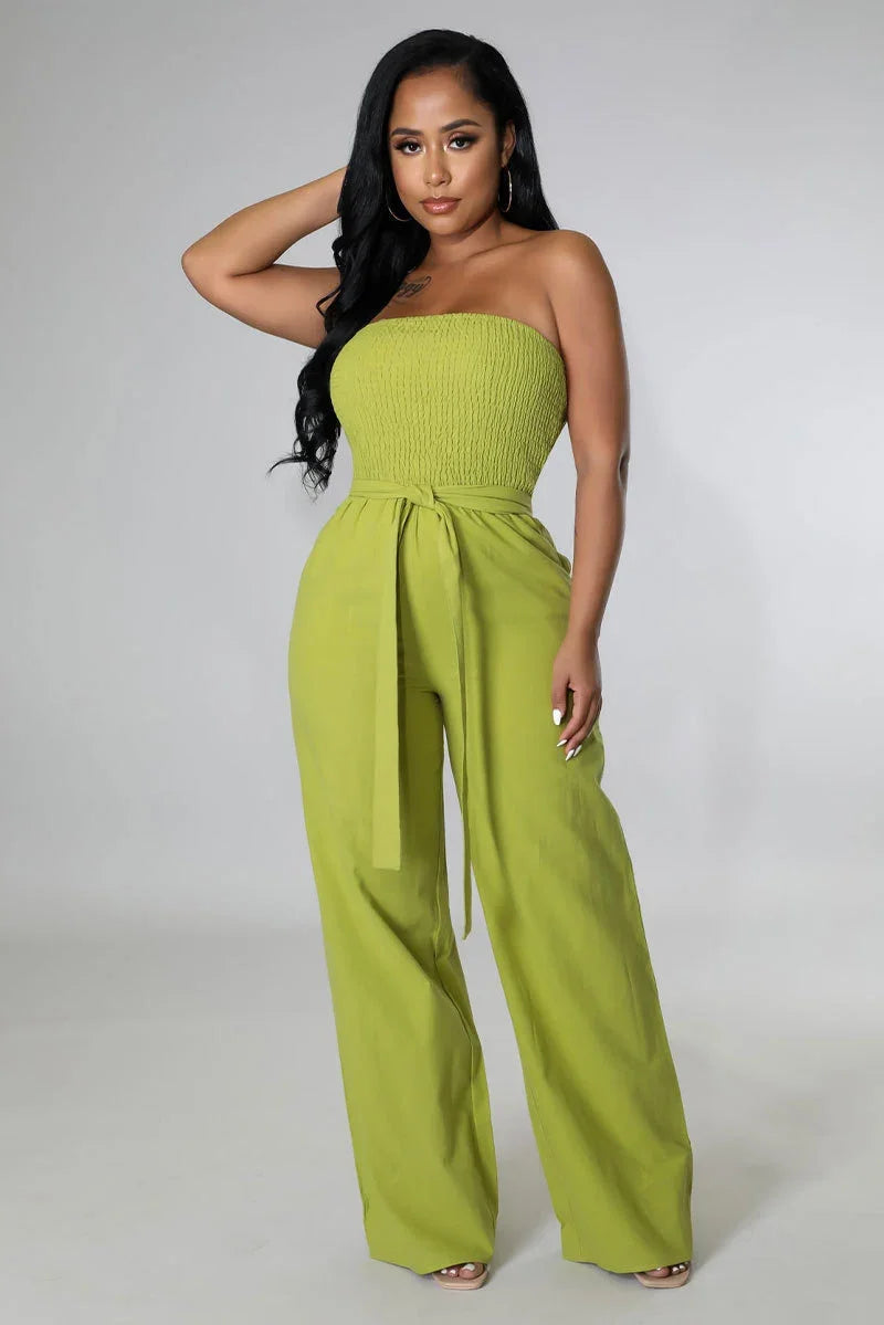 Wide Leg Off The Shoulder Romper