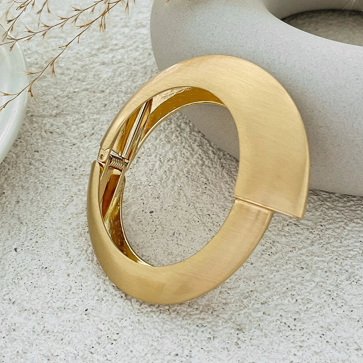 Chunky Wide Drop Bangles