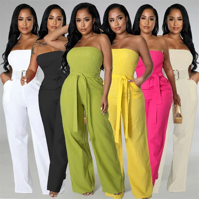 Wide Leg Off The Shoulder Romper