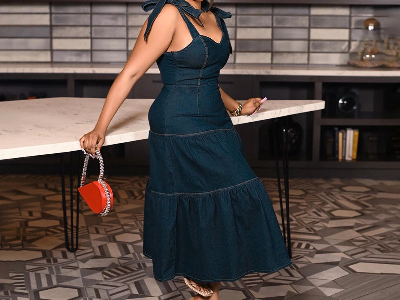 Camisole  Denim Sleeveless Dress