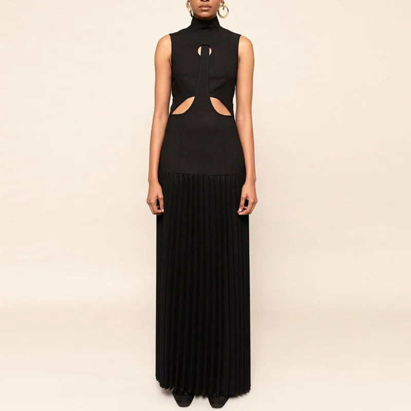 Women Turtleneck Slim Knitted Dress