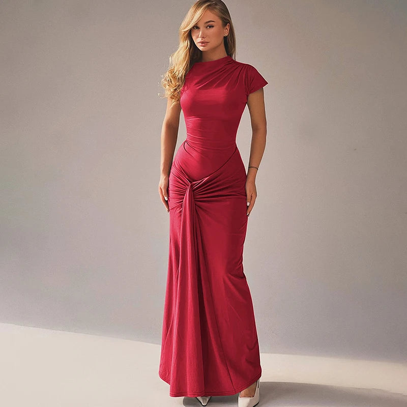 High Waist Long Maxi Dress